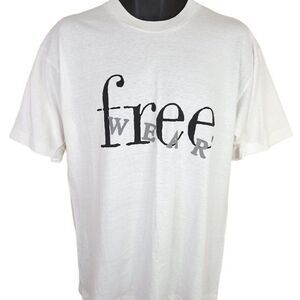 Free Wear T Shirt Vintage 90s Johnathan Hoenscheidt Streetwear Made In USA Mens